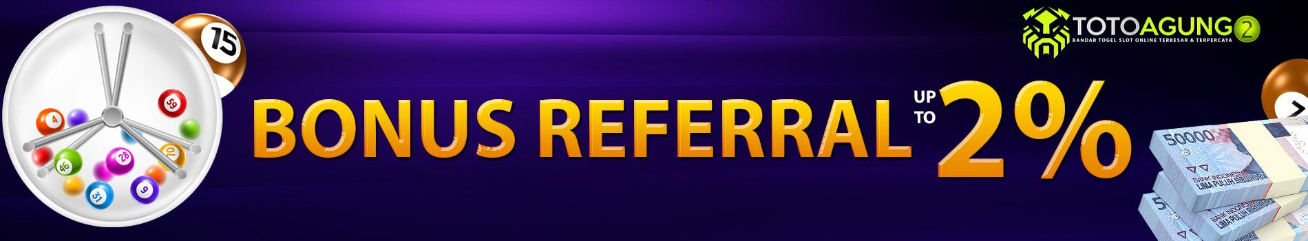 Bonus Referral Upto 2%